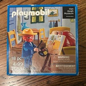 Playmobil Van Gogh Museum - The Bedroom - Open Box